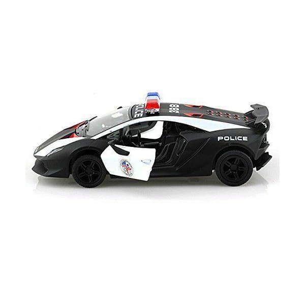 ماشین بازی کینزمارت مدل لامبورگینی پلیس Lamborghini Sesto Elemento (Police) کد KT5359P — تصویر ۶