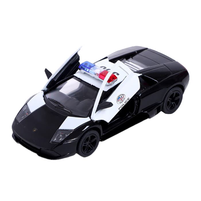 ماشین بازی کینزمارت مدل لامبورگینی پلیس Lamborghini Murcielago LP640 (Police) کد KT5317P