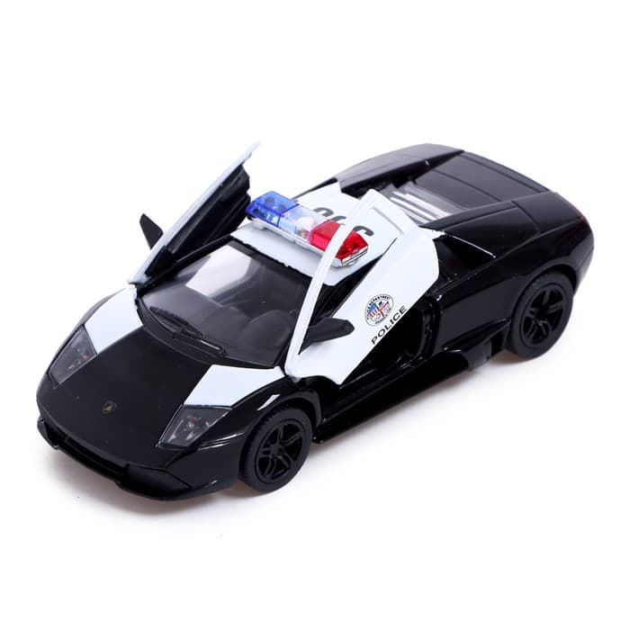 ماشین بازی کینزمارت مدل لامبورگینی پلیس Lamborghini Murcielago LP640 (Police) کد KT5317P — تصویر ۲
