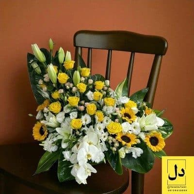 ارسال دسته گل برای بانک سپه دهقان ویلا کرج