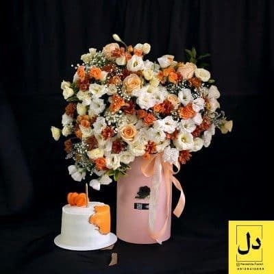 سفارش گل برای تحویل در بانک تجارت شعبه حافظیه کرج
