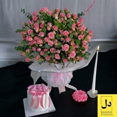 ارسال دسته گل برای بانک ملت حصارک کرج