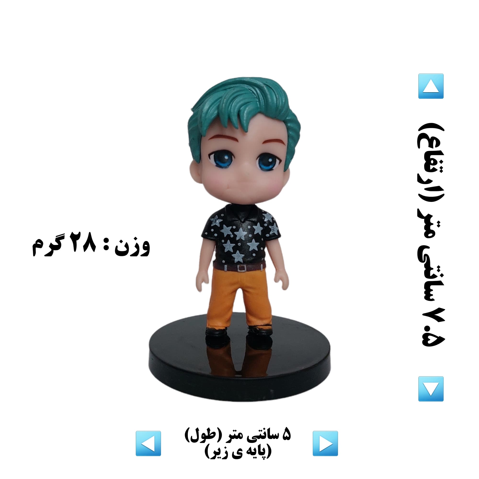 فیگور مدل BTS کد JA-4 مجموعه 7 عددی — تصویر ۲