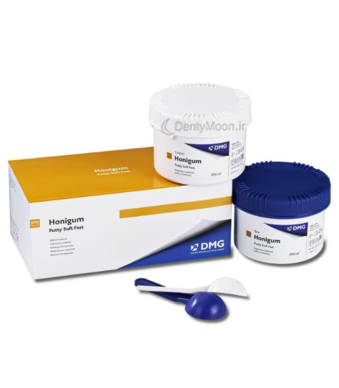 پوتی سیلیکون افزایشی دی ام جی DMG Honigum Putty Soft Fast