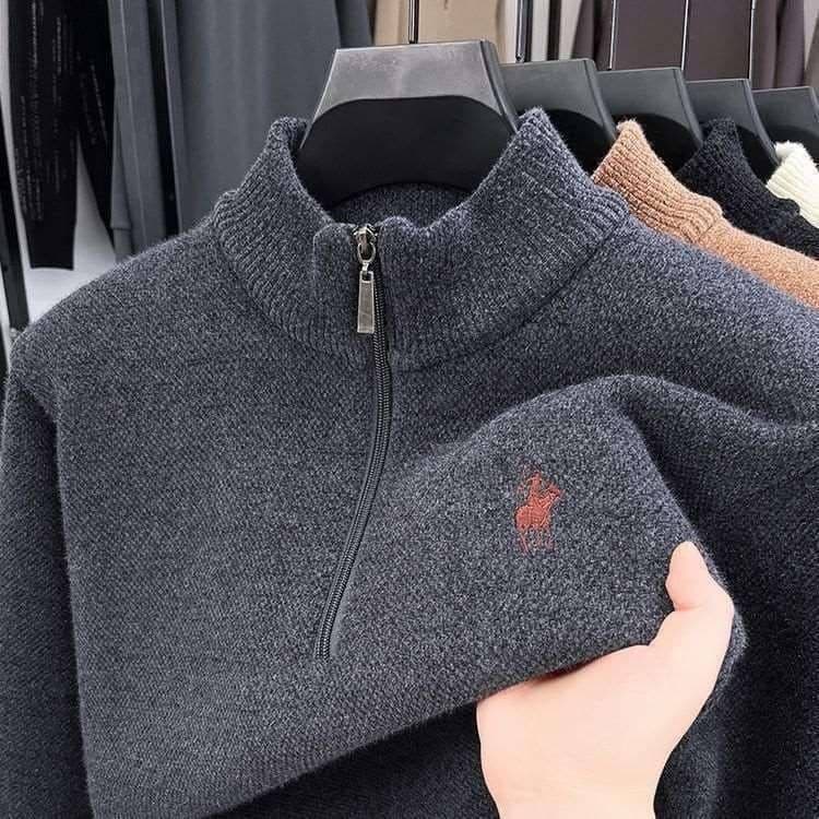 دورس نیم زیپ مردانه برند polo — تصویر ۲
