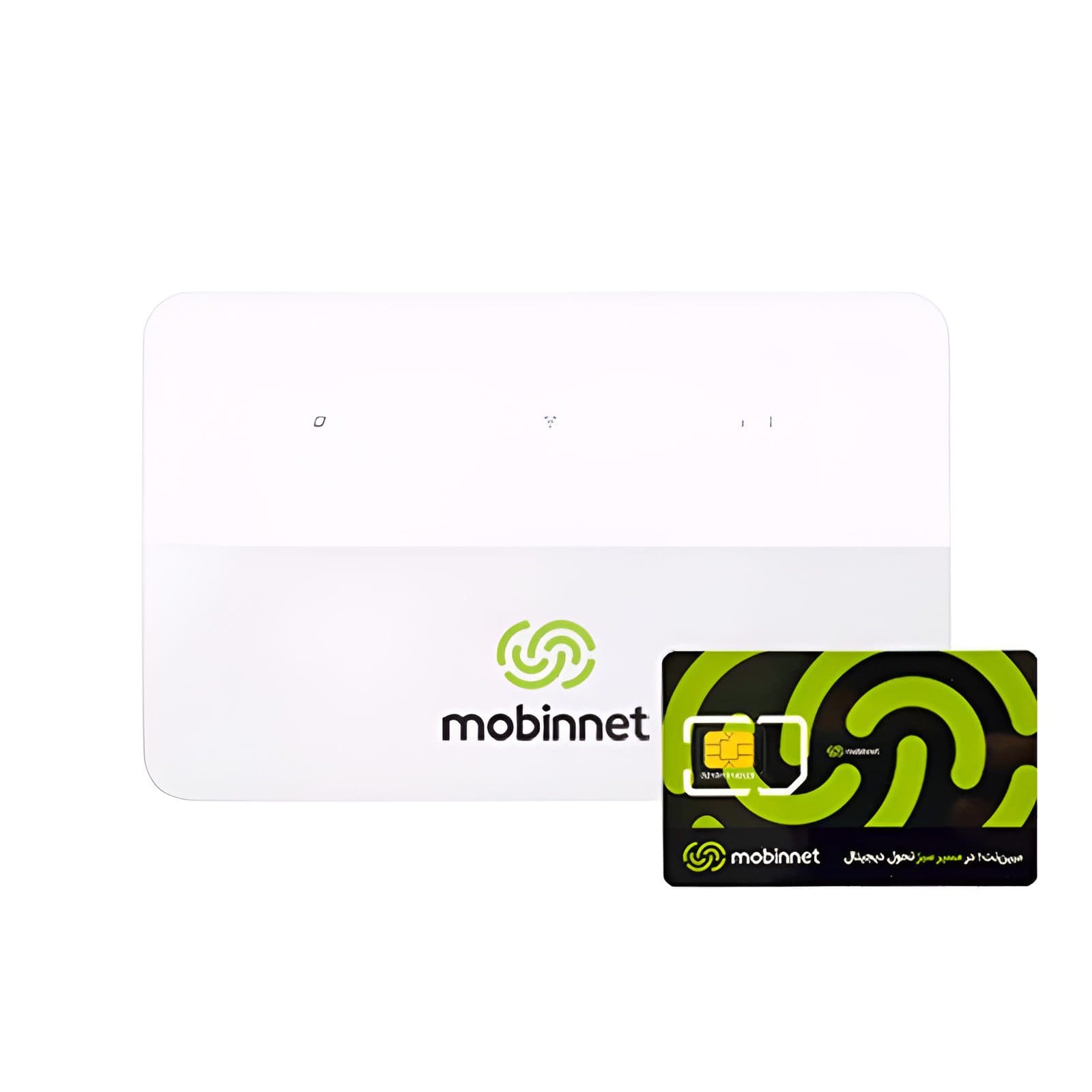 مودم 4G/4.5G مبین نت مدل Huawei B636 به همراه سیم کارت مبین نت با 30 گیگابایت اینترنت سه ماهه