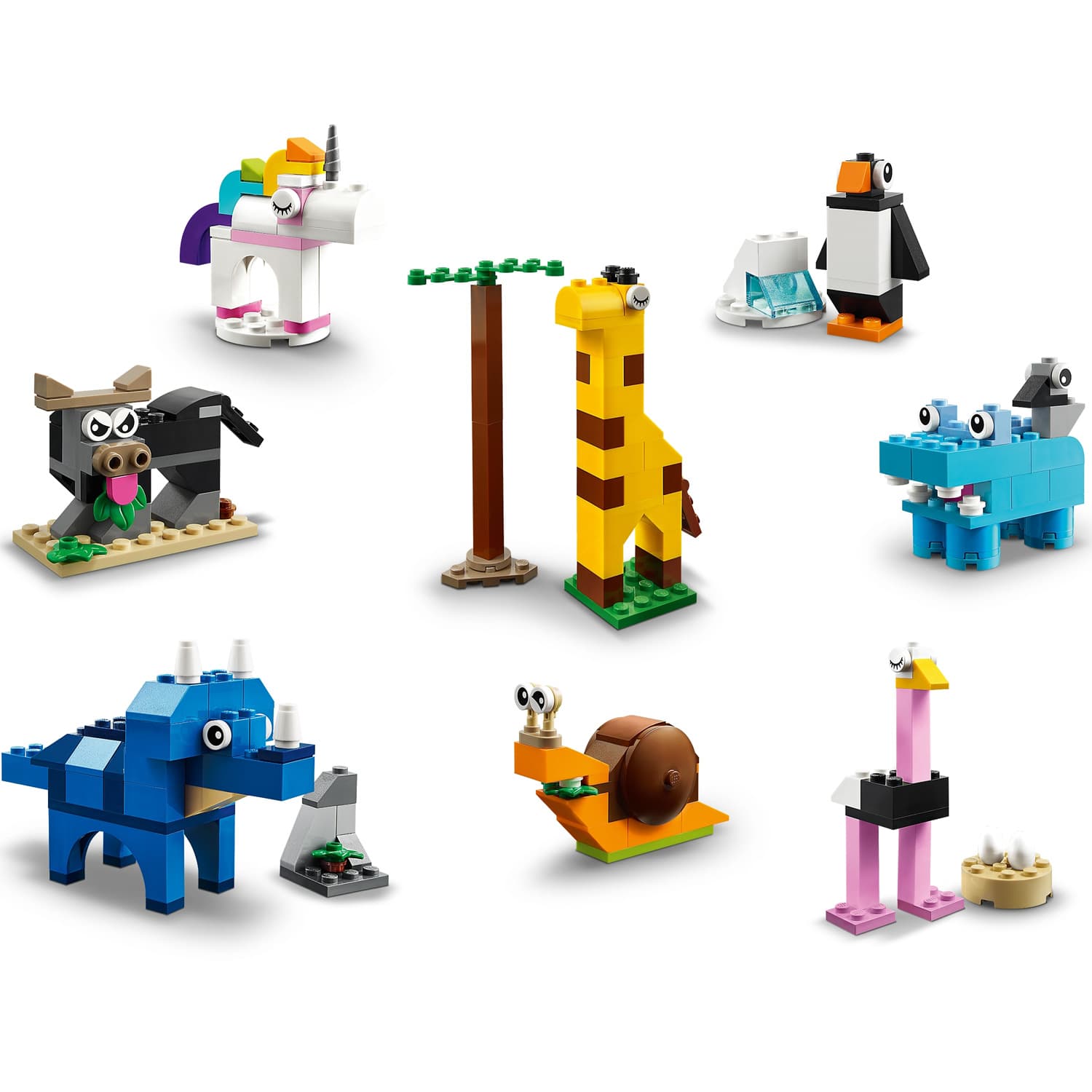 لگو سری Classic مدل Bricks and Animals 11011 — تصویر ۴
