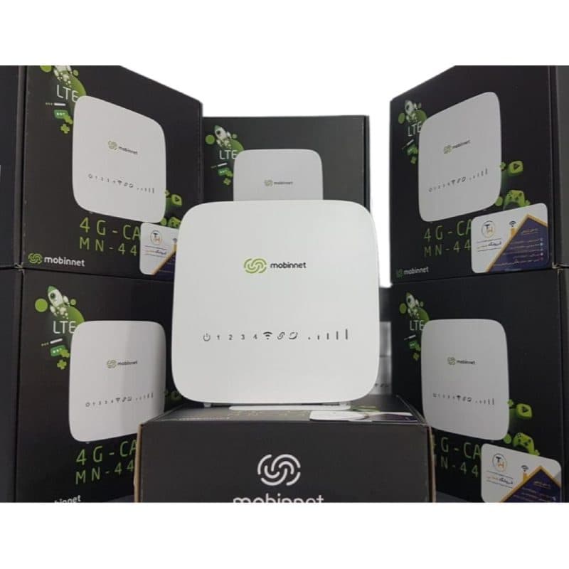 مودم 4G/4.5G مبین نت مدل MN4400 به همراه سیم کارت 360 درجه 100 گیگابایت اینترنت شش ماهه — تصویر ۳
