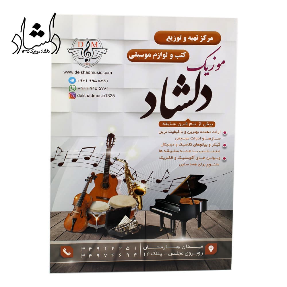 آموزش سلفژ پوزولی 1151 دلشاد — تصویر ۲
