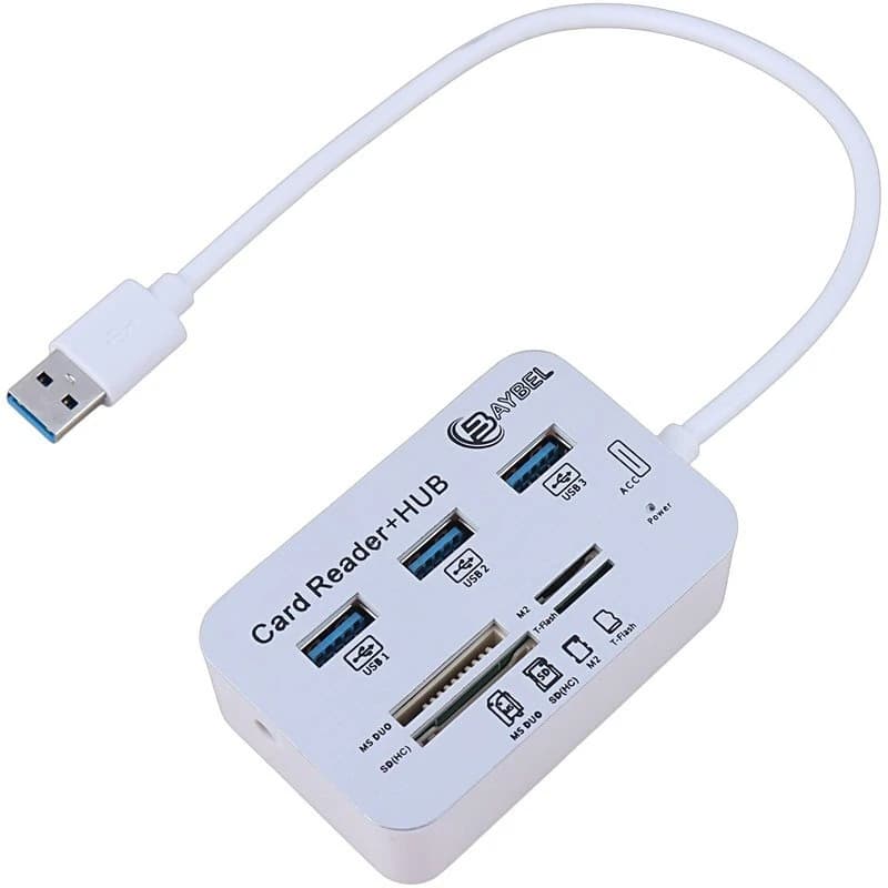 هاب 7 پورت USB 3.0 بایبل H-97 — تصویر ۵