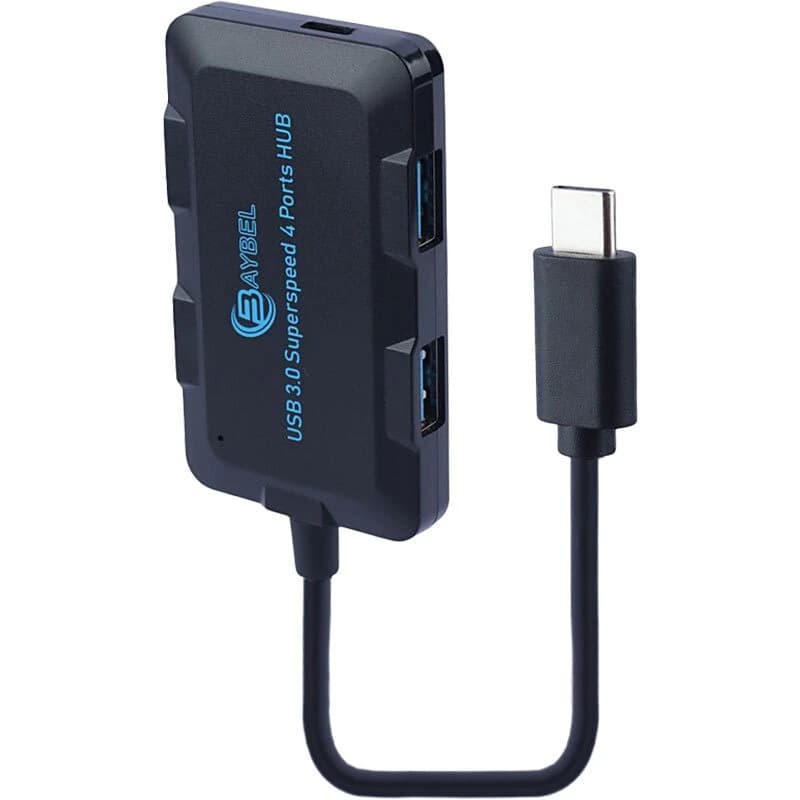 هاب 4 پورت Type-C بایبل H-96 — تصویر ۲