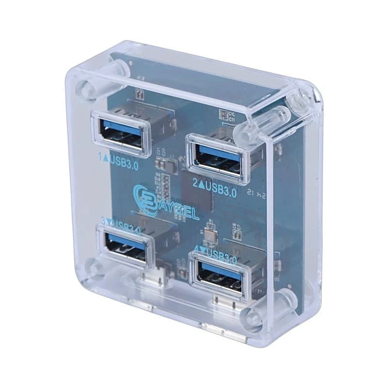 هاب 4 پورت USB 3.0 بایبل H-91 — تصویر ۲