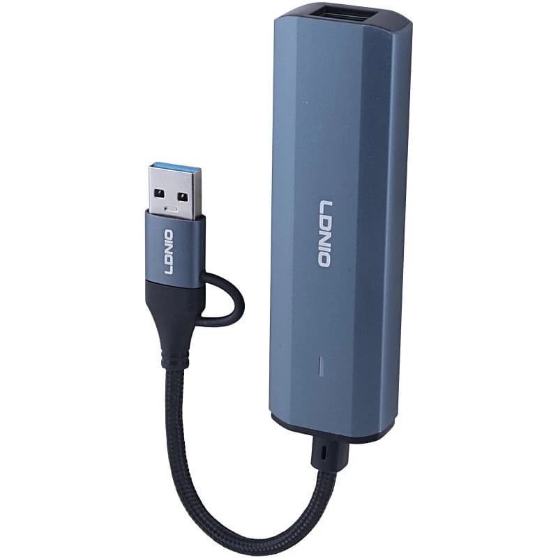 هاب 4 پورت Type-C / USB3.0 الدینیو DS-124UC — تصویر ۳