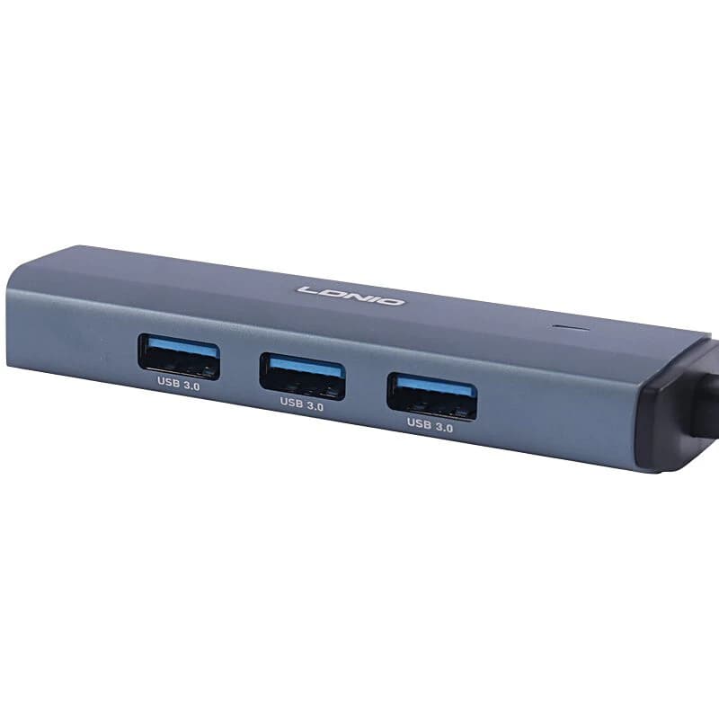 هاب 4 پورت USB 3.0 الدینیو DS-124U — تصویر ۴