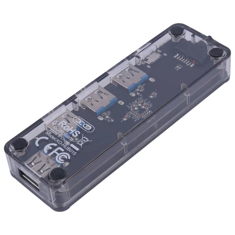 هاب 4 پورت Type-C ایکس او XO-HUB015 — تصویر ۵