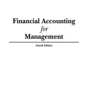 دانلود کتاب Financial Accounting For Management – حسابداری مالی برای مدیریت