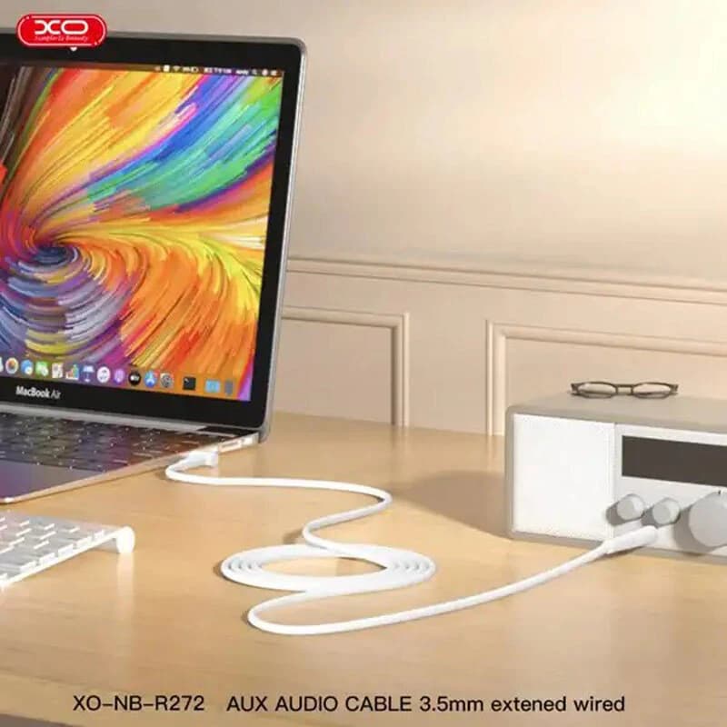 کابل AUX ایکس او XO-NB-R272 یکسر L طول 1 متر — تصویر ۷
