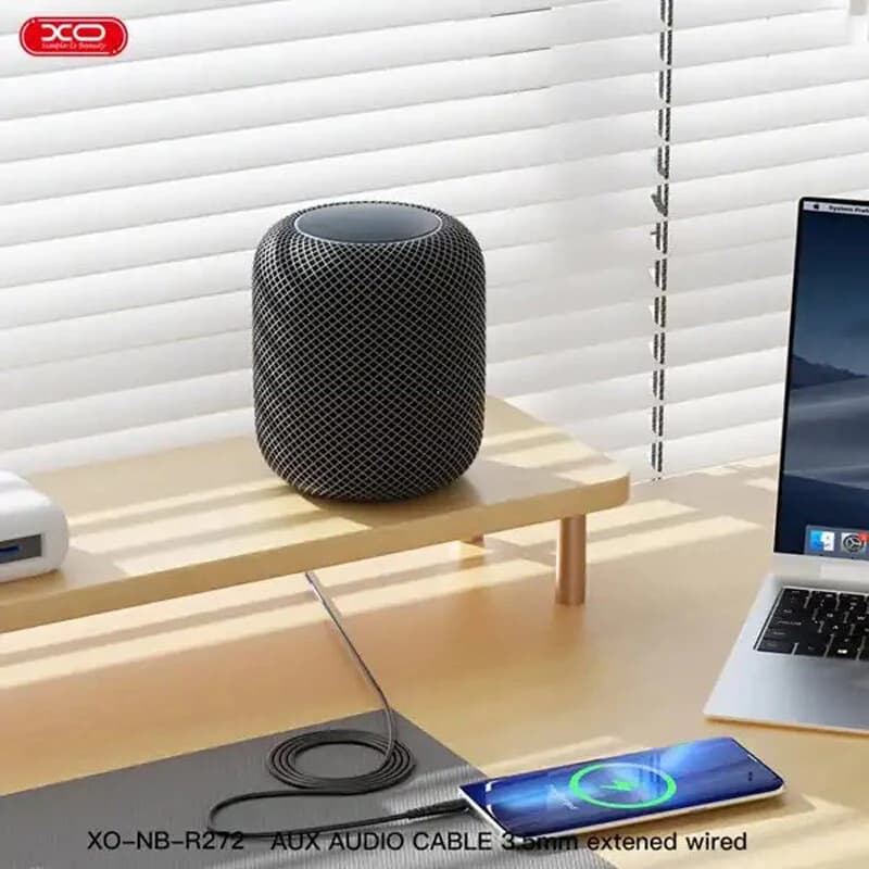 کابل AUX ایکس او XO-NB-R272 یکسر L طول 1 متر — تصویر ۸