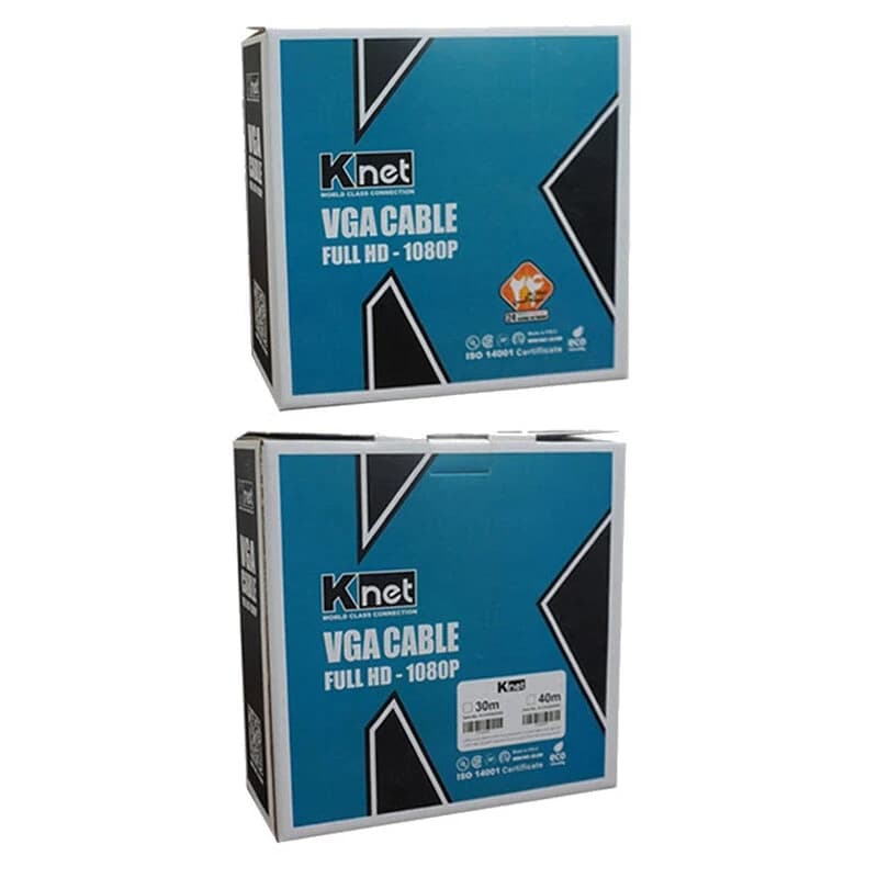کابل VGA کی نت K-C187 طول 40 متر — تصویر ۵