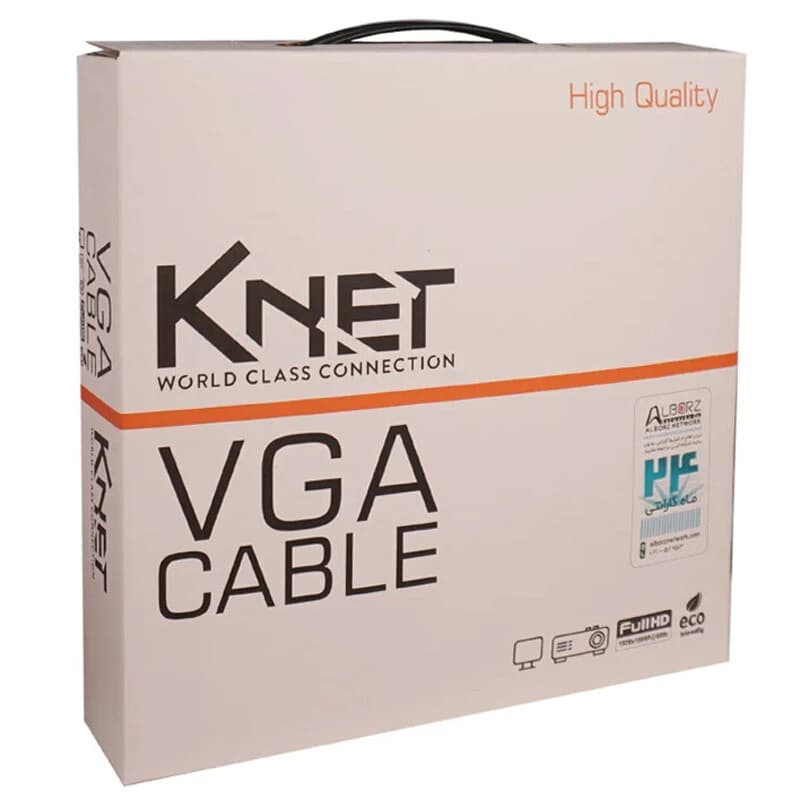 کابل VGA کی نت K-C183 طول 10 متر — تصویر ۶