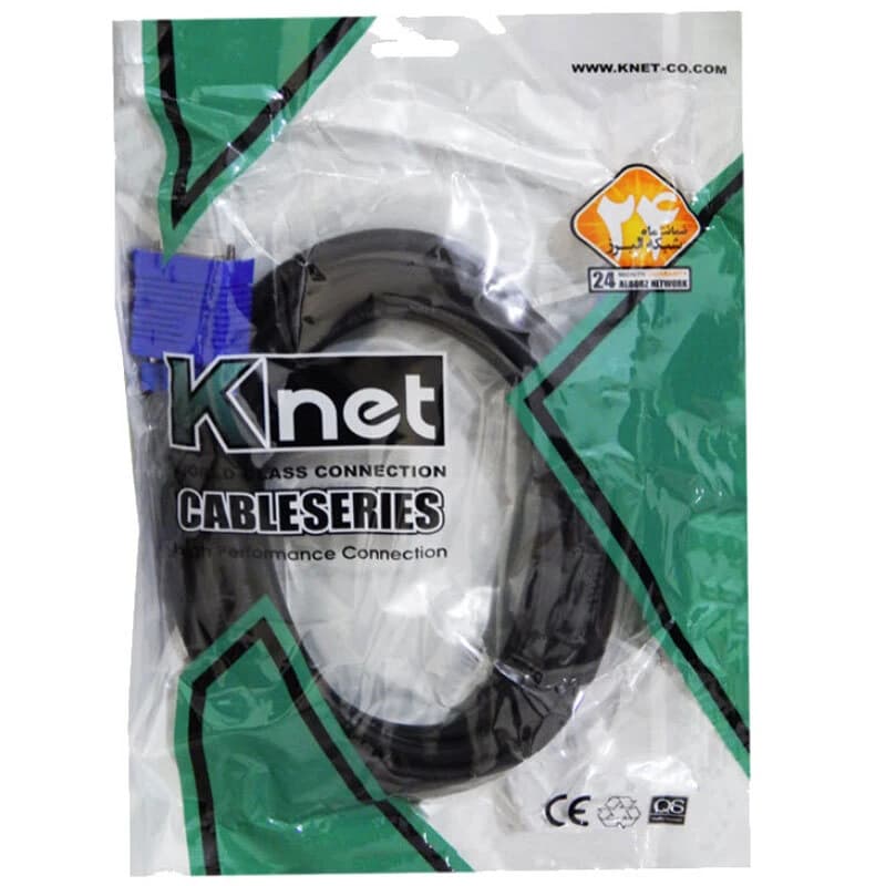 کابل VGA کی نت K-C182 طول 5 متر — تصویر ۴