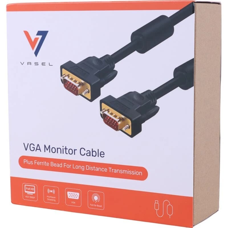کابل VGA واصل Vasel طول 5 متر — تصویر ۵