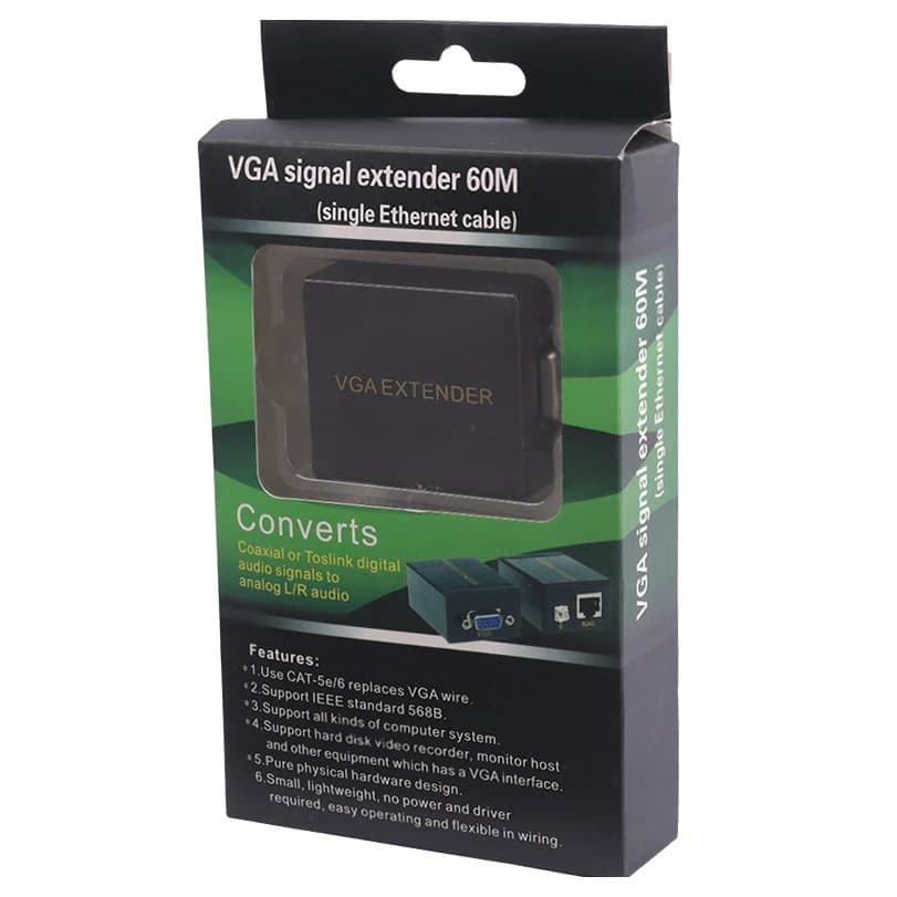 اکستندر VGA وی نت طول 60 متر — تصویر ۲