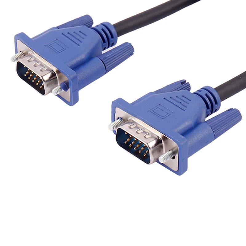 کابل VGA طول 1.5 متر پک نایلونی — تصویر ۳