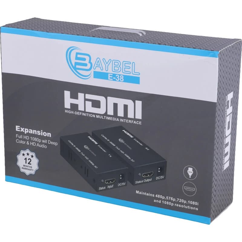 اکستندر HDMI بایبل E-38 طول 60 متر — تصویر ۲