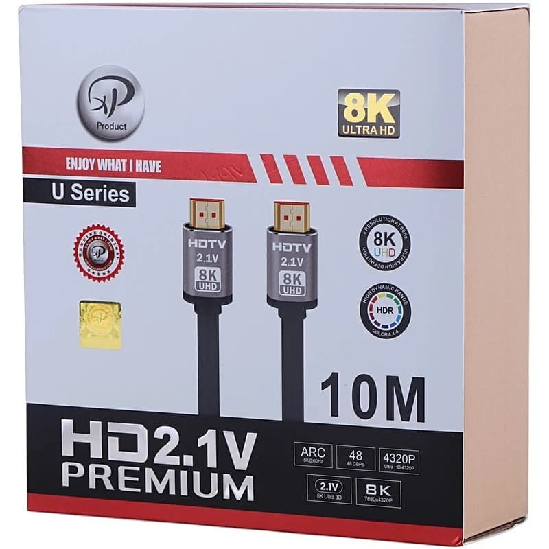 کابل HDMI 8K ایکس پی پروداکت U Series طول 10 متر — تصویر ۵