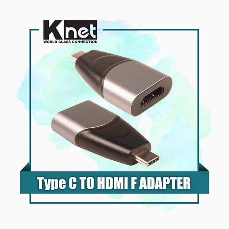 تبدیل Type-C به HDMI کی نت K-CO14 — تصویر ۳