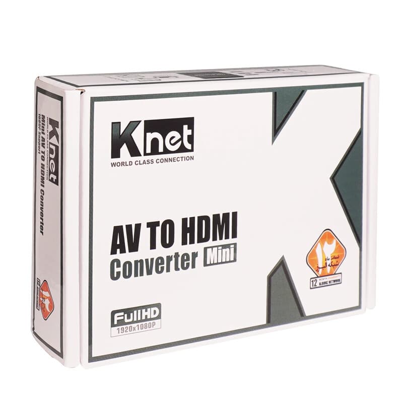 تبدیل AV به HDMI کی نت K-CO74 — تصویر ۷
