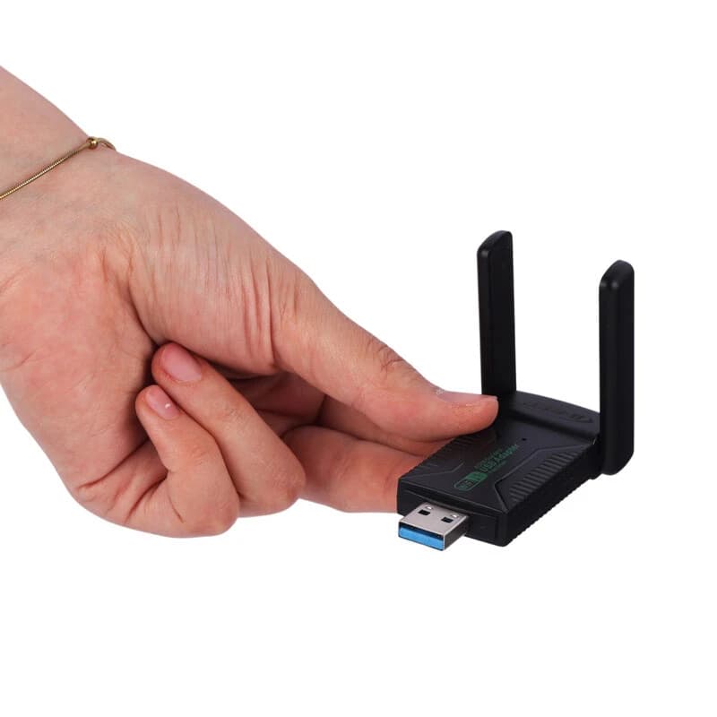 کارت شبکه بی سیم آنتن دار WF-600 600Mbps — تصویر ۵