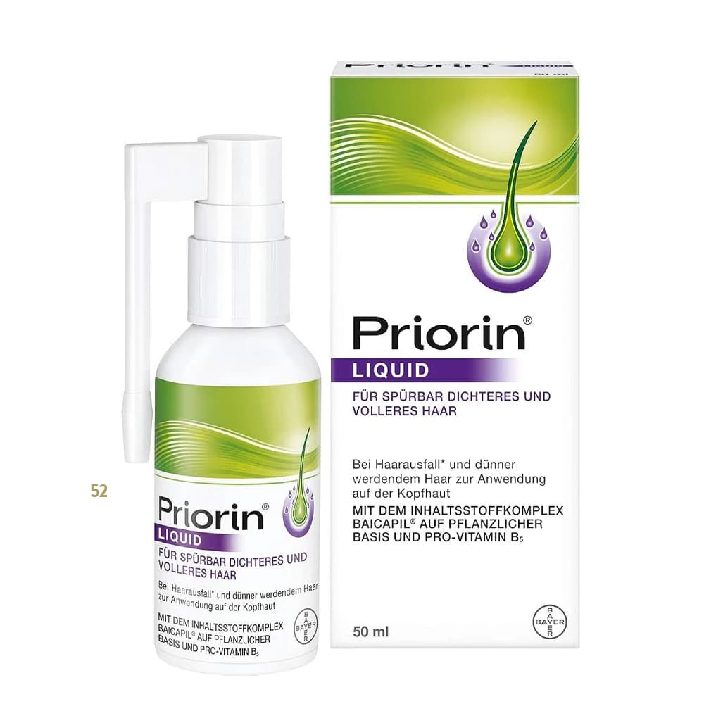 محلول ضدریزش و تقویتکننده پوست سر پریورین مدل LIQUID حاوی کمپلکس گیاهی و پروویتامین B5 حجم 50 میلیلیتر