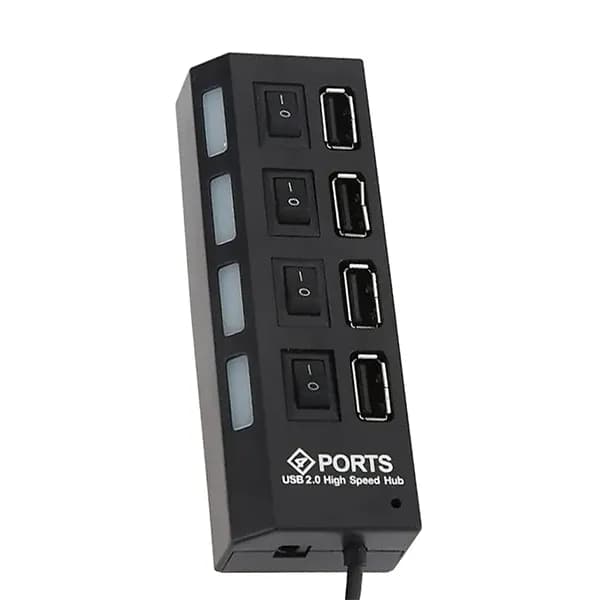 هاب کلیددار USB 2.0 GR-4PORT