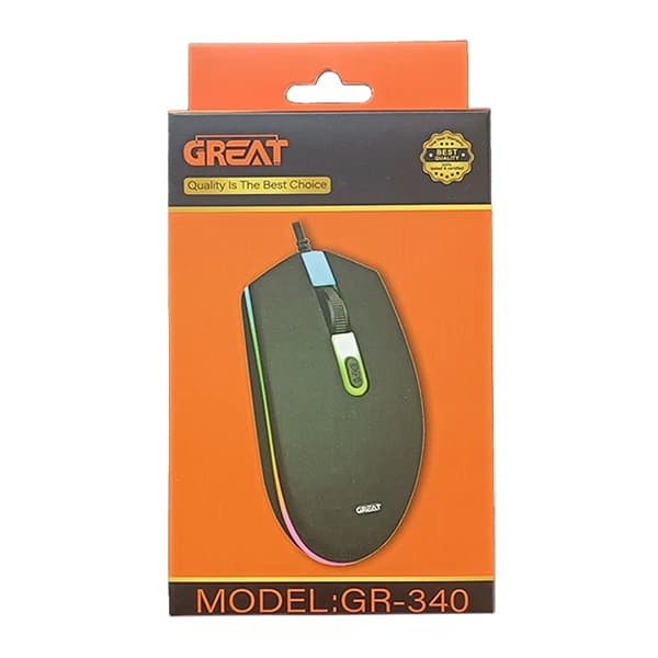 موس گیمینگ سیمی GR-340 گریت (GREAT) — تصویر ۳