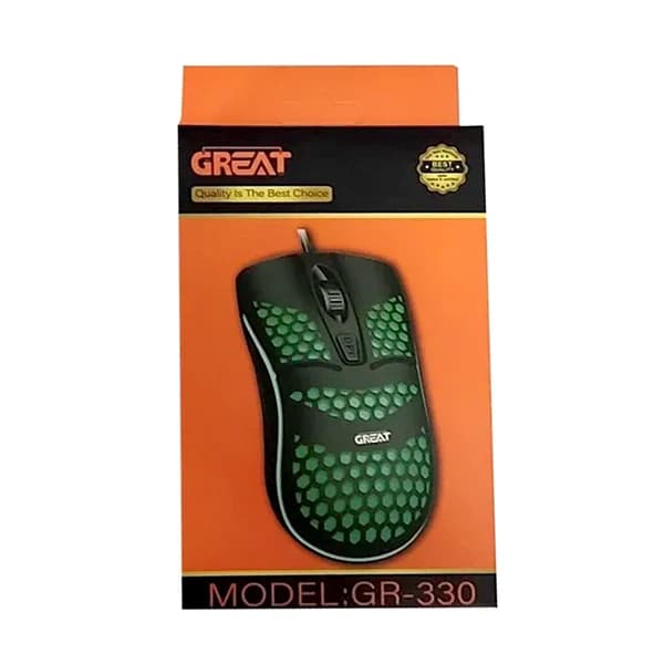 موس گیمینگ سیمی GR-330 گریت (GREAT) — تصویر ۲