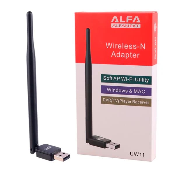 کارت شبکه بی‌ سیم UW11 آلفا (ALFA)