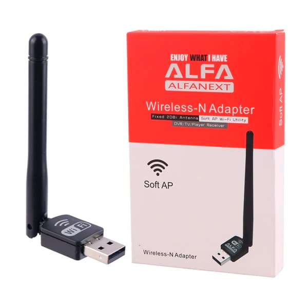 کارت شبکه بی‌ سیم UW10 آلفا (ALFA)