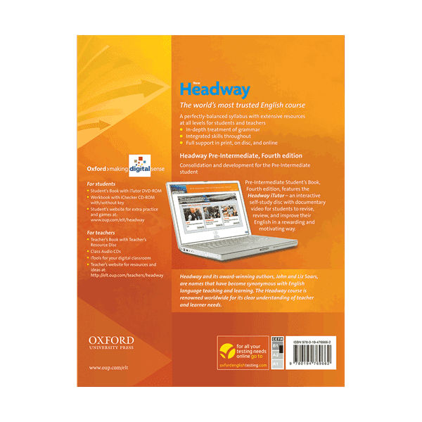 New Headway Pre Intermediate Fourth Edition نیو هدوی — تصویر ۳
