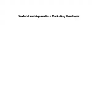 دانلود کتاب Seafood and aquaculture marketing handbook – کتاب راهنمای بازاریابی غذاهای دریایی و آبزی پروری