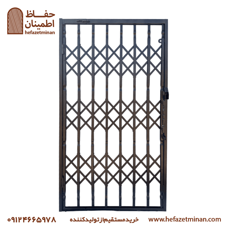حفاظ آکاردئونی ۳ گل ۴ خم تسمه ۲.۵ سانت