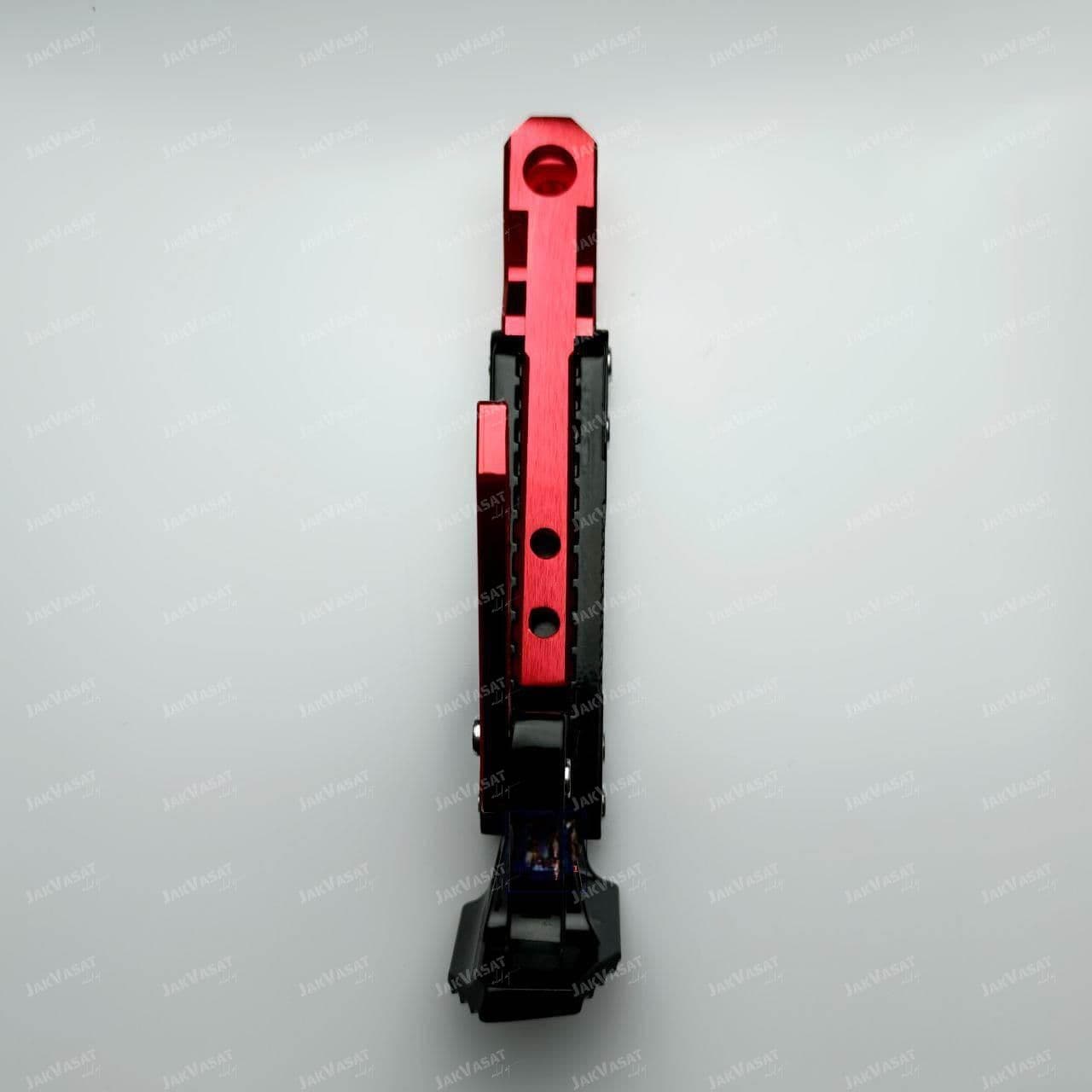 جک تزئینی موتورسیکلت racing products رنتال قرمز — تصویر ۵