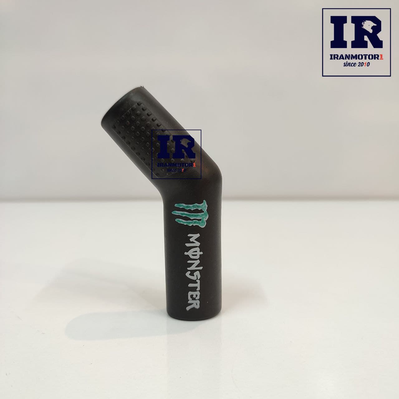 لاستیک پدال دنده موتور سیکلت سیلیکونی مانستر monster – مشکی — تصویر ۵