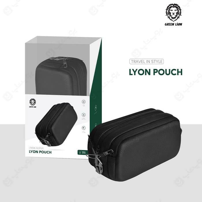 کیف قفل دار گرین لاین مدل Lyon Pouch GNLYTPCH — تصویر ۲