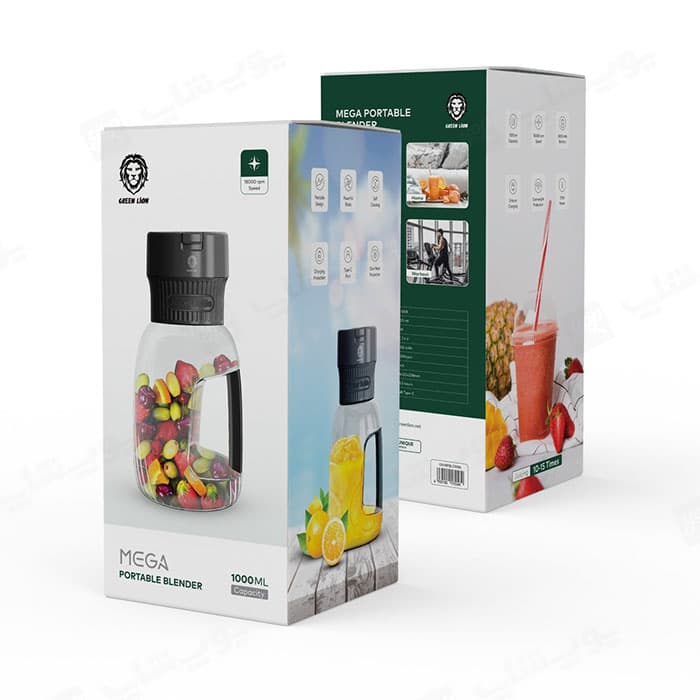 مخلوط کن شارژی گرین لاین مدل MEGA 1000ML — تصویر ۳