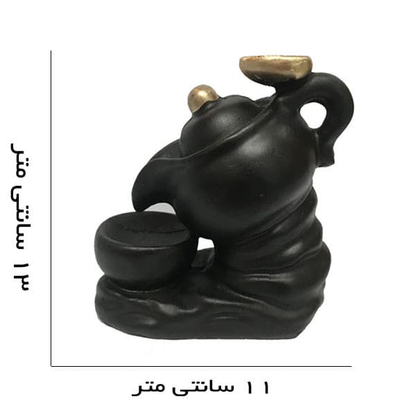 جاعودی مدل قوری آبشاری کد 2 — تصویر ۲