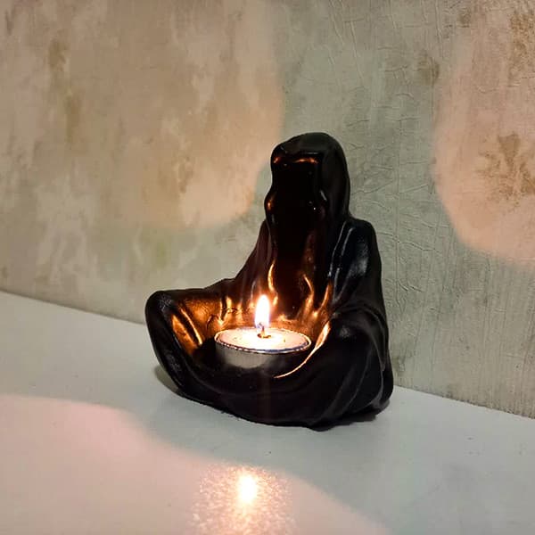جاشمعی مدل شبح سیاه پوش وارمری مدرن — تصویر ۲