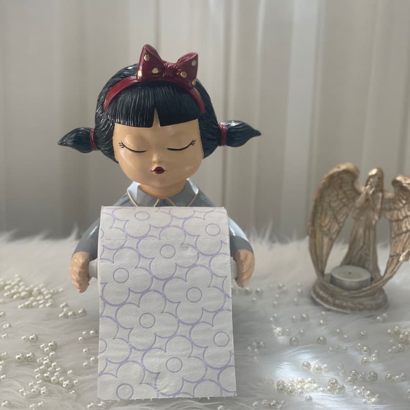 نگهدارنده دستمال کاغذی مدل دختر کد 024 — تصویر ۵