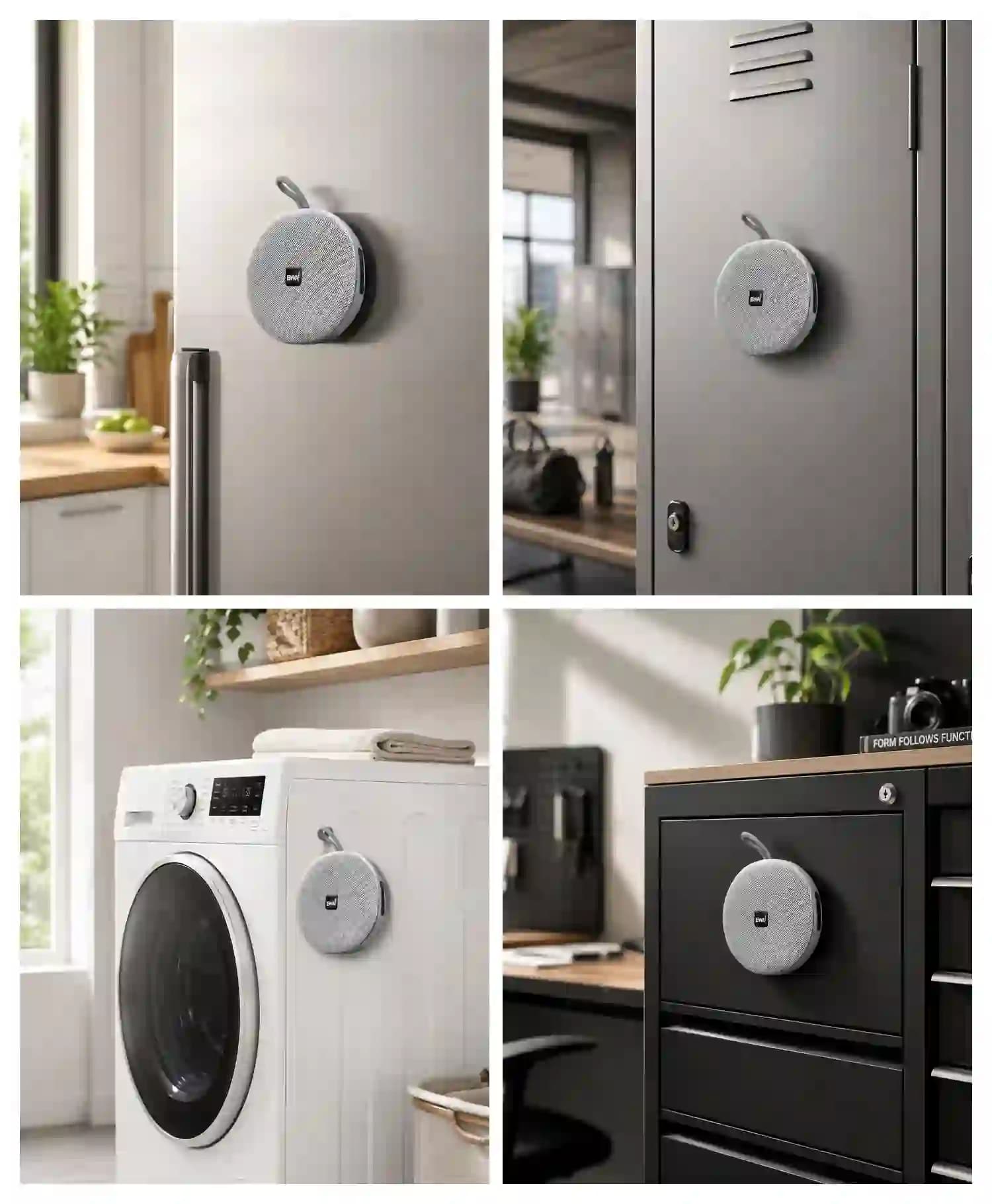 اسپیکر بی سیم مگنتی قابل حمل بوکو مدل BS-091 — تصویر ۳